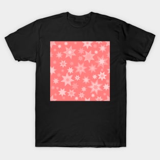 Blush Pink Stars Repeat 5748 T-Shirt